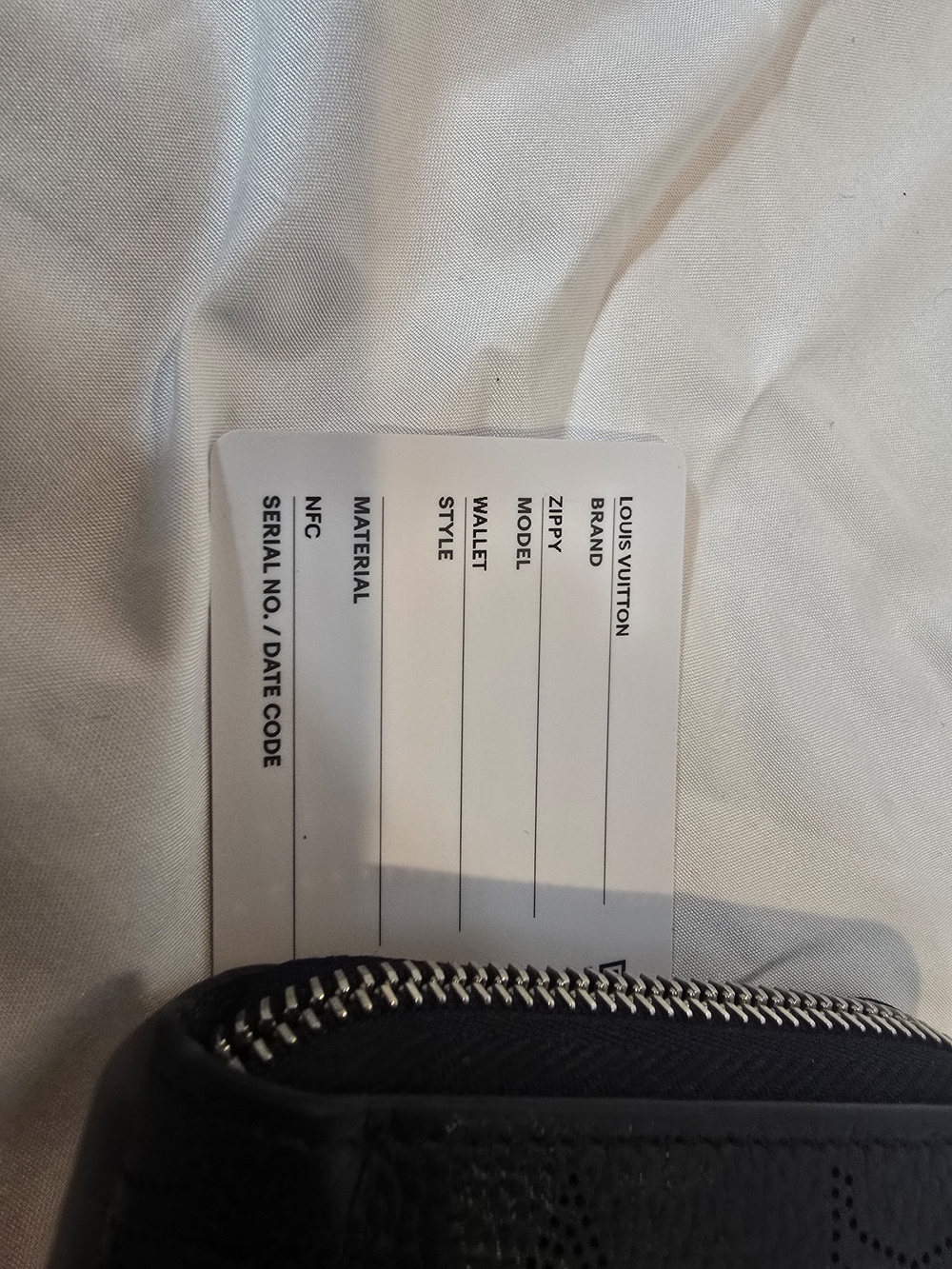 Louis Vuitton Black Monogram Zip Wallet-microchipped - Picture 12 of 14